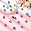 10Pcs Golden Plated Alloy European Beads MPDL-YW0001-05A-4