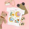 Plastic Reusable Drawing Painting Stencils Templates DIY-WH0172-395-7