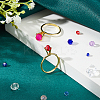 Aluminium Alloy Finger Rings Components FIND-DC0006-70G-5