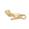 304 Stainless Steel Pendants LS-STAS-I359-01G-02-2