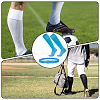 1 Pair Polycotton Solid Color Football Socks AJEW-CL0001-33E-6