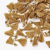 Polycotton(Polyester Cotton) Tassel Pendant Decorations FIND-S275-03G-2