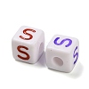 Opaque Acrylic Beads OACR-I022-01S-2