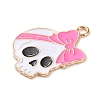 Alloy Enamel Pendants ENAM-B030-01G-01-2