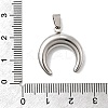 304 Stainless Steel Pendants STAS-P420-02P-3