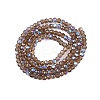 Electroplate Glass Beads Strands EGLA-A044-T2mm-L16-3
