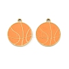 304 Stainless Steel Enamel Pendants STAS-Z190-07G-06-1