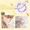 1000Pcs 3 Styles Glass Rondelle Beads GLAA-CJC0009-09C-7