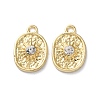 Rack Plating Alloy Pendants FIND-M038-04G-1