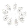 Silver Color Plated Brass Lobster Claw Clasps X-KK-902-S-NF-1