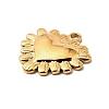 304 Stainless Steel Pendants STAS-H482-03G-2
