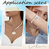 32Pcs 2 Colors Summer Beach Natural Shell Pendants FIND-SC0012-35-5