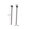 Tarnish Resistant 304 Stainless Steel Ball Head pins LS-STAS-R015-20mm-5