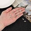 Tarnish Resistant Stainless Steel Tiny Cross Charms LS-STAS-Q168-07-4