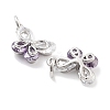 Brass Micro Pave Cubic Zirconia Pendants KK-P271-03P-B-2