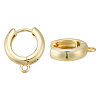 5Pairs Brass Hoop Earring Findings KK-ME0002-51-1