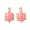Alloy Enamel Pendants FIND-O003-08A-G-2