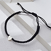 1Pc Adjustable Nylon Cord Braided Bracelets for Women Men BJEW-LP0001-34G-P-3
