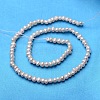 Potato Natural Cultured Freshwater Pearl Beads Strands PEAR-E007-3-4mm-A-2