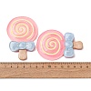 Transparent Resin Imitation Food Cabochons RE-CBAE980-09A-3