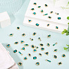 48Pcs 12 Styles Alloy Rhinestone Cabochons MRMJ-TA0001-45A-6