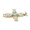 Natural Larimar Pendants G-P585-04G-08-2