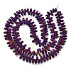 Electroplated Synthetic Non-magnetic Hematite Beads Strands G-T139-65D-2