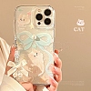 Cute Cartoon Cat TPU Plastic Mobile Phone Cover PW-WGF333E-11-3