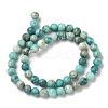 Dyed Natural Dolomite Beads Strands G-D337-8mm-D07-3