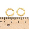 Brass Open Jump Rings KK-H532-43H-G-3