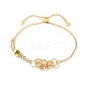 8Pcs 2 Style Adjustable 304 Stainless Steel Slider Bracelet Making AJEW-PH0011-83-2