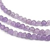 Natural Lavender Amethyst Beads Strands G-C127-A03-04-4