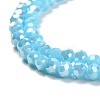 Opaque Glass Beads Stands EGLA-A035-P3mm-B08-3