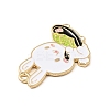 Cartoon Alloy Enamel Pendants ENAM-G207-01B-LG-3