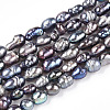 Natural Cultured Freshwater Pearl Beads Strands PEAR-Q009-02-3