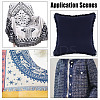 8.8 Yards Nation Style Polyester Lace Trim Ribbon OCOR-HY0001-43-5