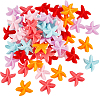 72Pcs 6 Colors Opaque Resin Decoden Cabochons RESI-HS0001-06-1
