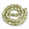 Handmade Gold Sand Lampwork Beads LAMP-T006-06J-2