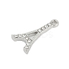 Rack Plating Alloy Micro Pave Rhinestone Pendants FIND-K020-08P-2