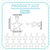 300Pcs Alloy Pendants FIND-LP0001-36-2