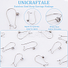 Unicraftale 30Pcs 304 Stainless Steel Hoop Earrings Findings STAS-UN0049-86-5