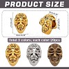 60Pcs 3 Colors Alloy European Beads FIND-PH0021-84-2