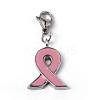316 Surgical Stainless Steel Enamel Pendants STAS-L184-050-1
