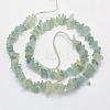 Rough Raw Natural Aquamarine Beads Strands G-K202-33B-2