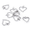 8Pcs 2 Styles Rack Plating Brass Pendants KK-TA0001-61-3