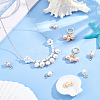 20Pcs 2 Colors Natural Cultured Freshwater Pearl Pendants PALLOY-AB00238-5