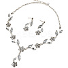 Alloy Rhinestone Jewelry Sets FS-WG30807-01-3