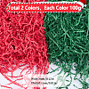 4 Sets 2 Colors Christmas Themed Paper Shredded Paper Filler OCOR-SP0001-04-2