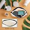 Polycotton Cheese Fries Printed Canvas Storage Bags ABAG-WH0029-136-3