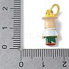 Brass Enamel Pendants LS-KK-D350-01A-3